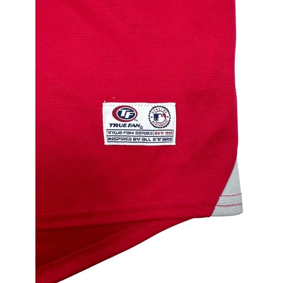 Washington Nationals Red Baseball Jersey Size XL - Picture 5 of 8